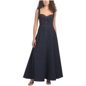 NICHOLAS Sibille Paneled Maxi Dress